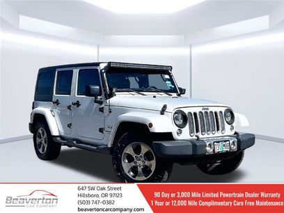 Used 2018 Jeep Wrangler Unlimited Sahara