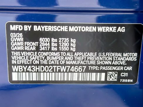 New 2026 BMW i4 xDrive40i w/ M Sport Package AWD/4WD image 26