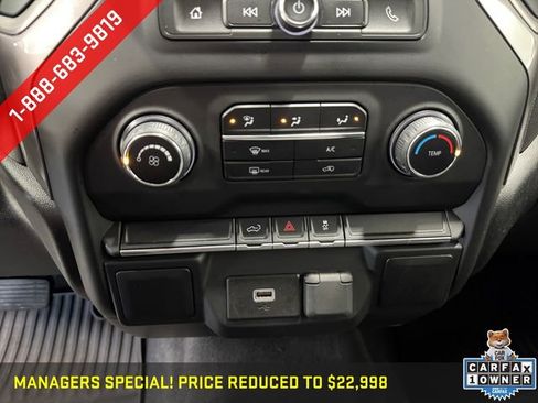 Used 2019 Chevrolet Silverado 1500 Custom w/ Custom Value Package AWD/4WD image 19