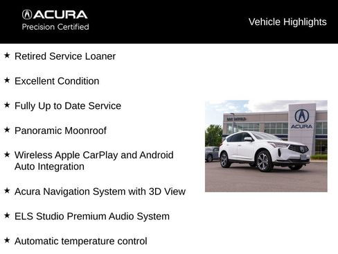 Certified 2026 Acura RDX SH-AWD w/ Technology Package image 5