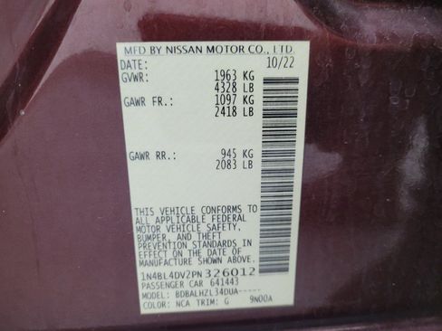 Used 2023 Nissan Altima 2.5 SV image 33