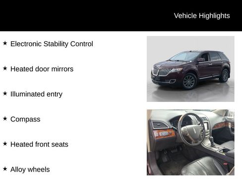 Used 2011 Lincoln MKX AWD w/ Sight & Sound Pkg image 16