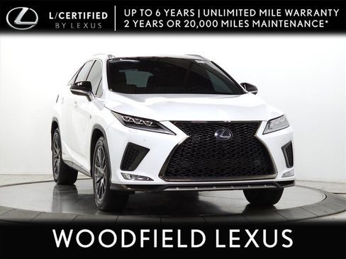 Certified 2021 Lexus RX 450h F Sport image 1