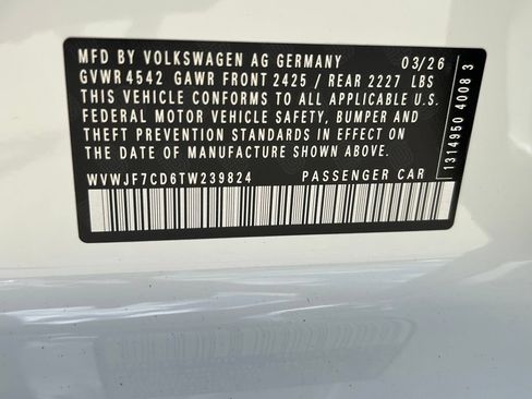 New 2026 Volkswagen Golf AWD/4WD image 49