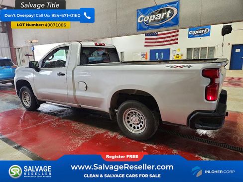 Used 2021 Chevrolet Silverado 1500 W/T w/ WT Value Package AWD/4WD image 3