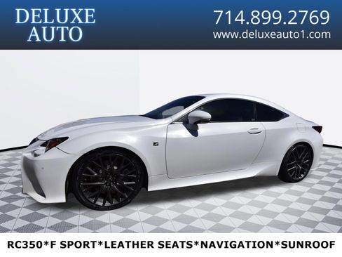 Used 2015 Lexus RC 350 w/ F Sport w/Summer Tires RWD image 1