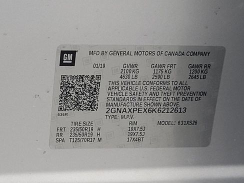 Used 2019 Chevrolet Equinox Premier FWD image 33