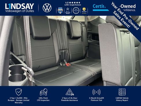 Certified 2022 Volkswagen Atlas SE w/ Panoramic Sunroof Package image 15