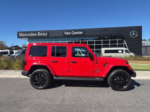Used 2021 Jeep Wrangler Unlimited Sahara w/ Cold Weather Group image 2