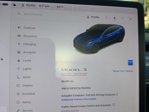 Used 2020 Tesla Model 3 Performance AWD/4WD image 6