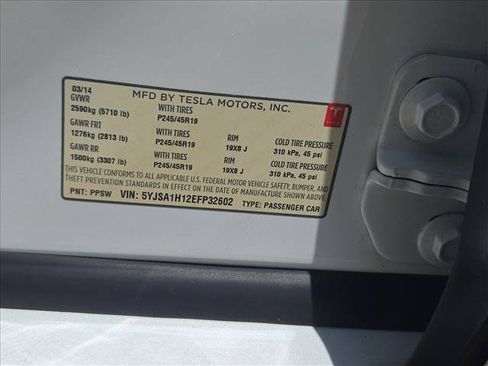 Used 2014 Tesla Model S P85 RWD image 22