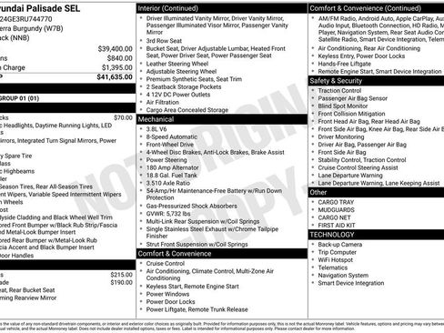 Used 2024 Hyundai Palisade SEL image 45