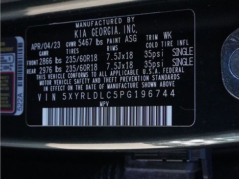 Used 2023 Kia Sorento S w/ Panoramic Sunroof Package AWD/4WD image 45