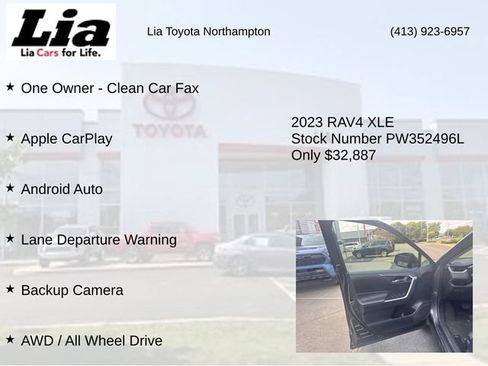 Used 2023 Toyota RAV4 XLE AWD/4WD image 7