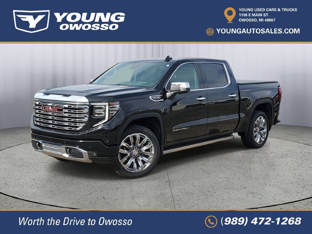 Used 2025 GMC Sierra 1500 Denali w/ Denali Reserve Package AWD/4WD 360° Tour