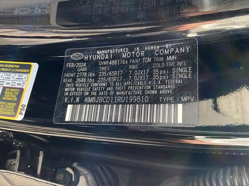 Used 2024 Hyundai Tucson Blue image 34