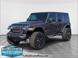 Used 2021 Jeep Wrangler Unlimited Rubicon w/ Uconnect 4C Nav & Sound Group AWD/4WD video 1