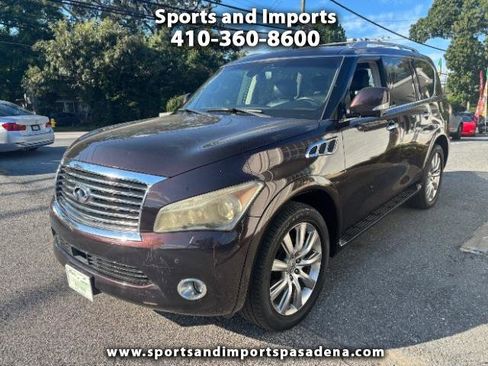 Used 2012 INFINITI QX56 4WD w/ Deluxe Touring Pkg image 1