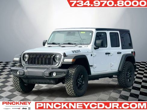 Used 2025 Jeep Wrangler Unlimited Sport AWD/4WD image 1