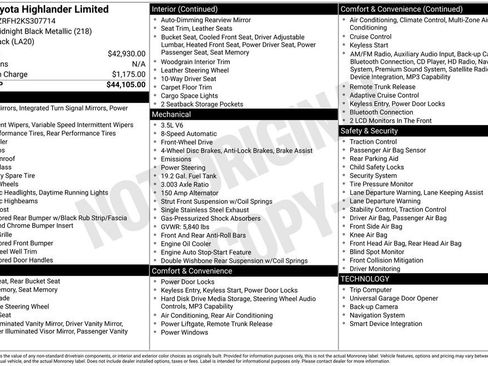 Used 2019 Toyota Highlander Limited FWD image 36
