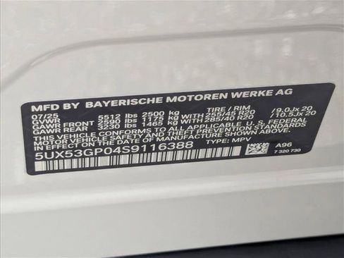 Used 2025 BMW X3 xDrive30i w/ Convenience Package AWD/4WD image 17
