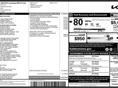 Used 2024 Kia EV9 GT-Line image 56