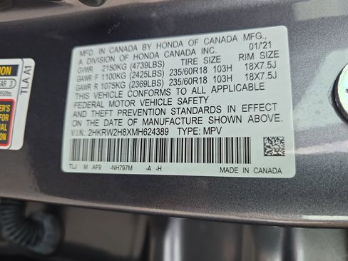 Certified 2021 Honda CR-V EX-L image 33