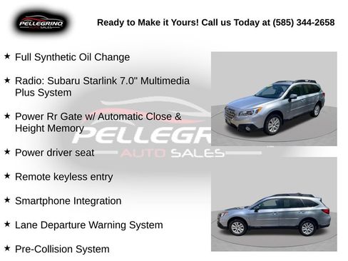 Used 2017 Subaru Outback 2.5i Premium AWD/4WD image 5