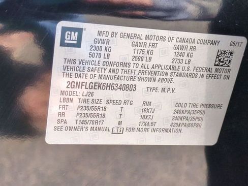 Certified 2017 Chevrolet Equinox Premier w/ Enhanced Convenience Package image 32