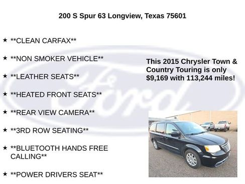 Used 2015 Chrysler Town & Country Touring image 5