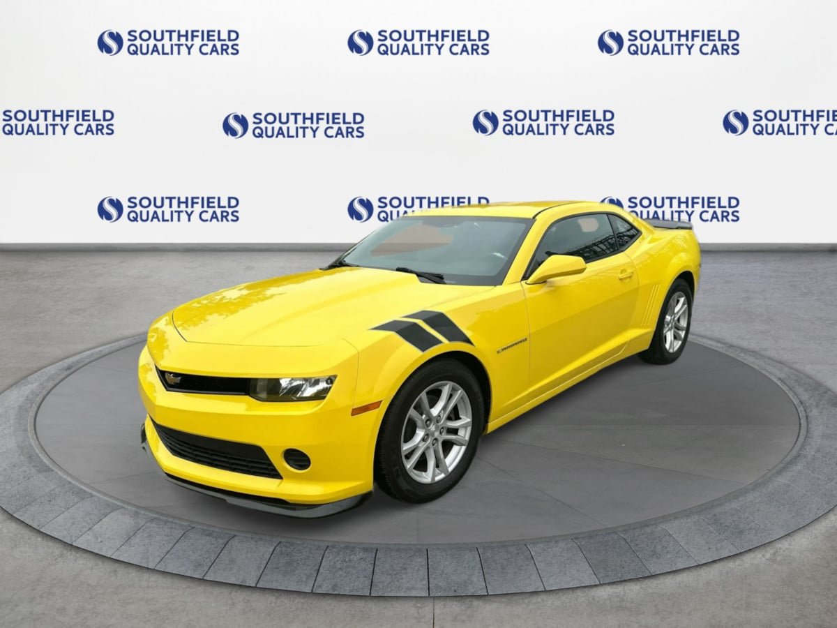 Used 2015 Chevrolet Camaro LS w/ LPO, Black Appearance Package RWD image 2
