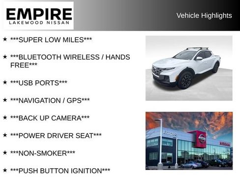Used 2022 Hyundai Santa Cruz SEL Premium AWD/4WD image 2
