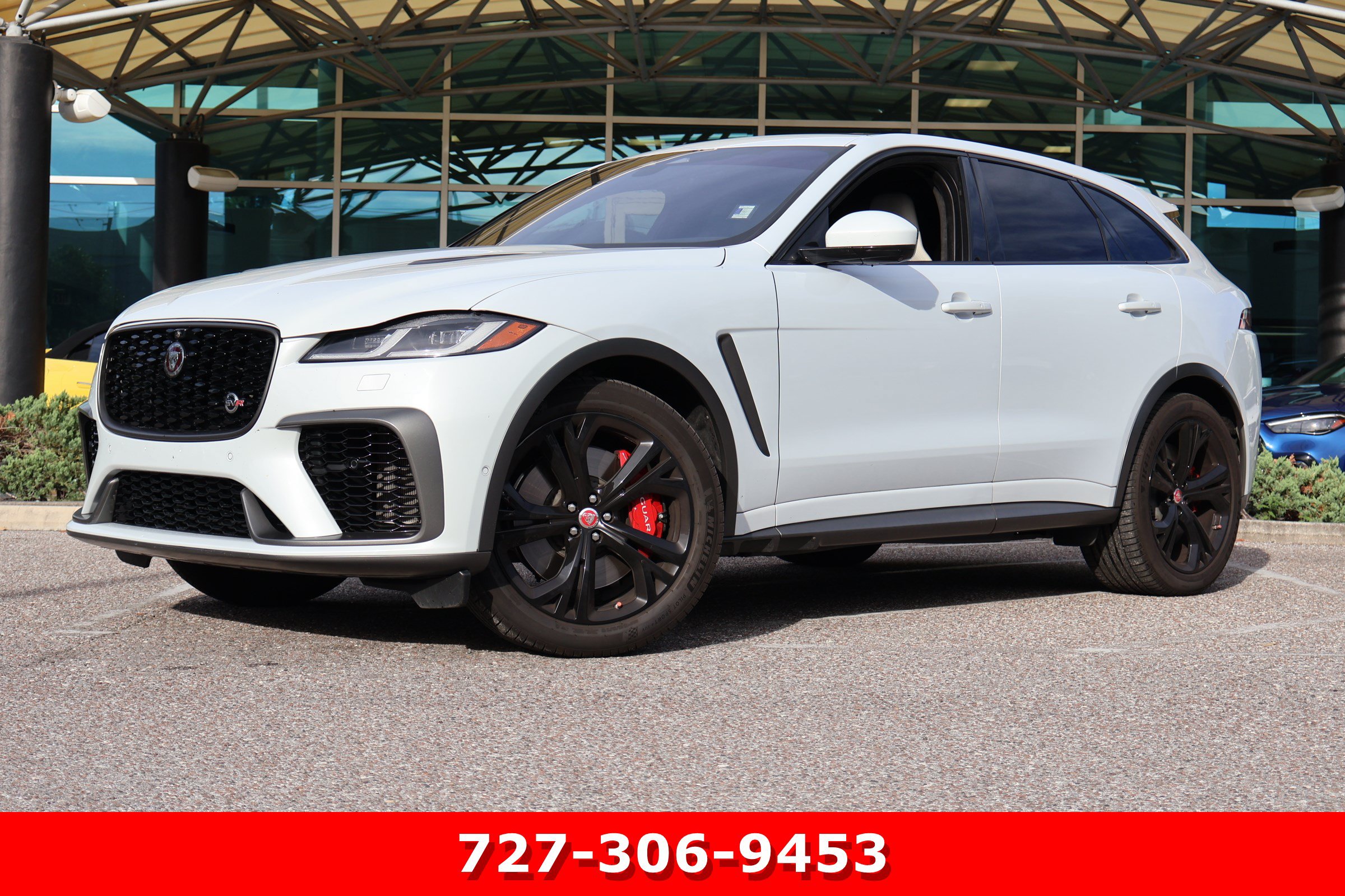 Used 2021 Jaguar F-PACE SVR AWD/4WD image 1