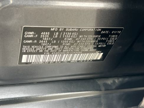 Used 2019 Subaru Outback 2.5i Limited w/ Popular Package #2 image 31