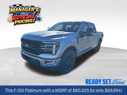 New 2025 Ford F150 Platinum w/ FX4 Off-Road Package