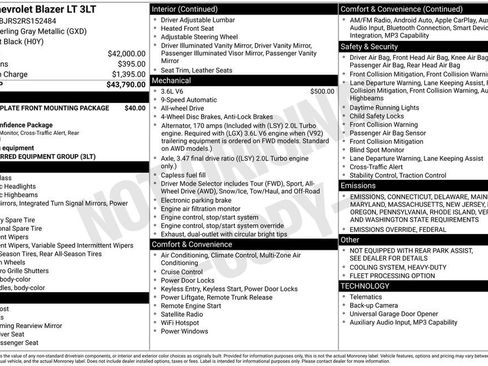 Used 2024 Chevrolet Blazer LT image 27