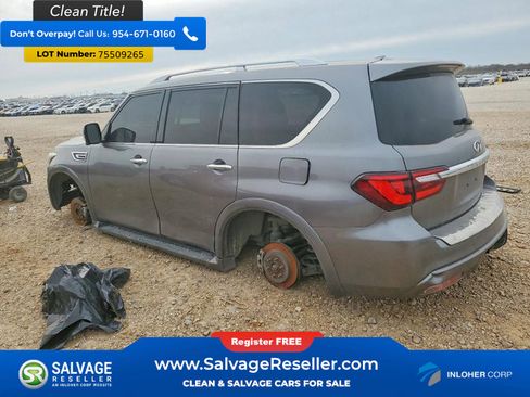 Used 2021 INFINITI QX80 Luxe RWD image 3