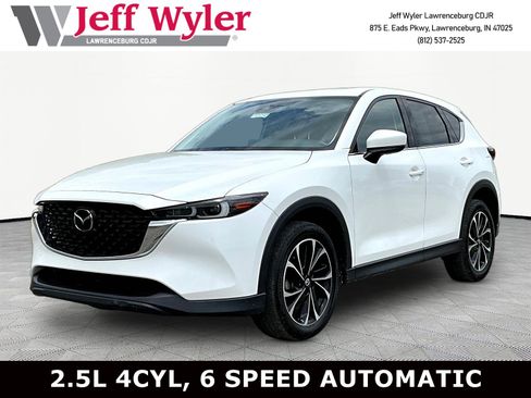 Used 2022 MAZDA CX-5 AWD 2.5 S w/ Premium Package image 1