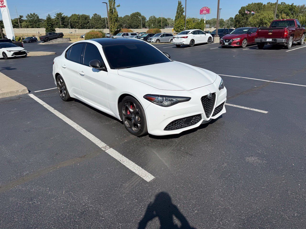 Used 2019 Alfa Romeo Giulia Ti Sport w/ Quick Order Package 22U Sport RWD image 1