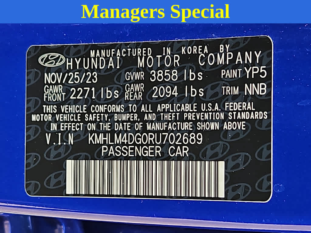 Used 2024 Hyundai Elantra SEL FWD image 28