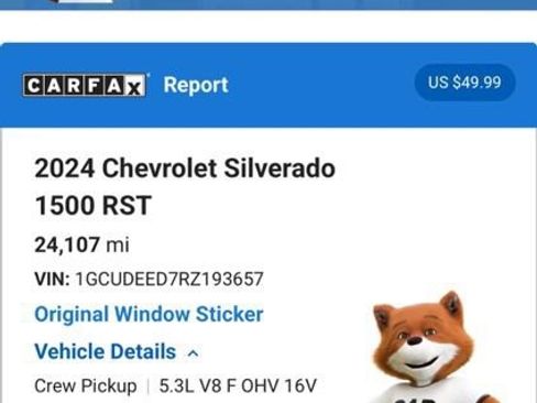 Used 2024 Chevrolet Silverado 1500 RST AWD/4WD image 6