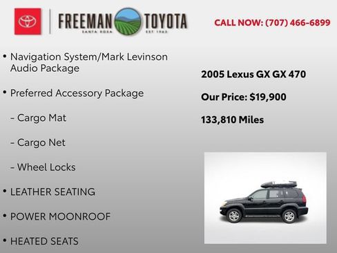 Used 2005 Lexus GX 470 AWD/4WD image 4