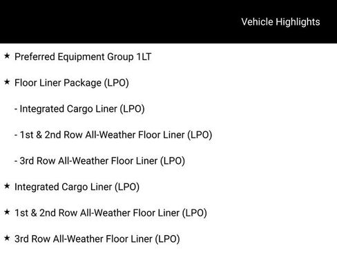 Used 2023 Chevrolet Traverse LT w/ LPO, Floor Liner Package FWD image 2