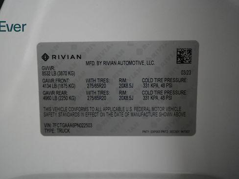 Used 2023 Rivian R1T Adventure Quad AWD/4WD image 30