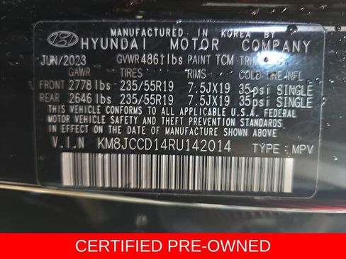 Certified 2024 Hyundai Tucson SEL AWD/4WD image 36