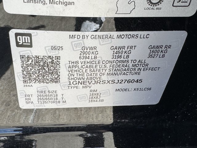 Used 2025 Chevrolet Traverse Z71 w/ Enhanced Driving Package AWD/4WD image 35