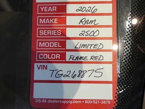 New 2026 RAM 2500 Limited image 34