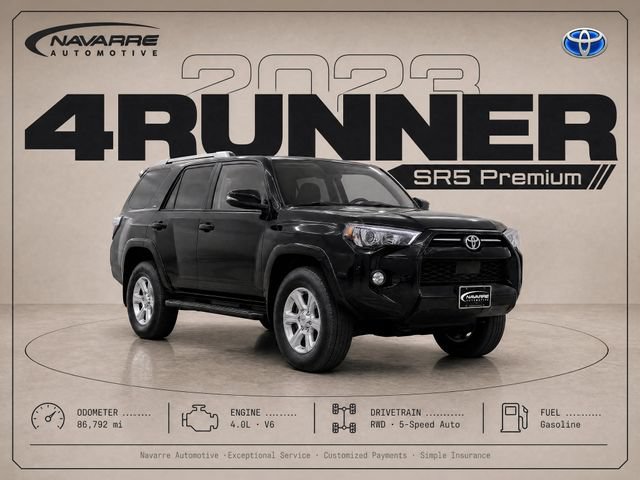 Used 2023 Toyota 4Runner SR5 Premium w/ Moonroof Package RWD image 1