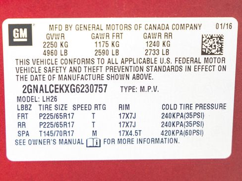 Used 2016 Chevrolet Equinox LT w/ Convenience Package FWD image 33