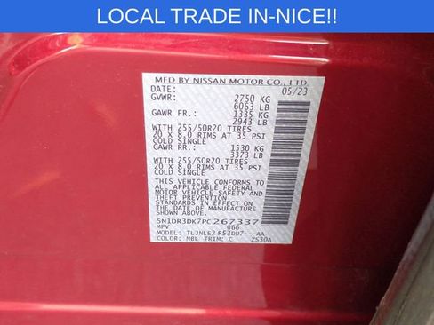 Used 2023 Nissan Pathfinder Platinum image 45